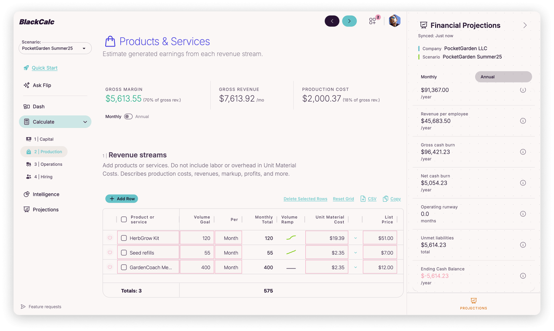 BlackCalc screenshot 3