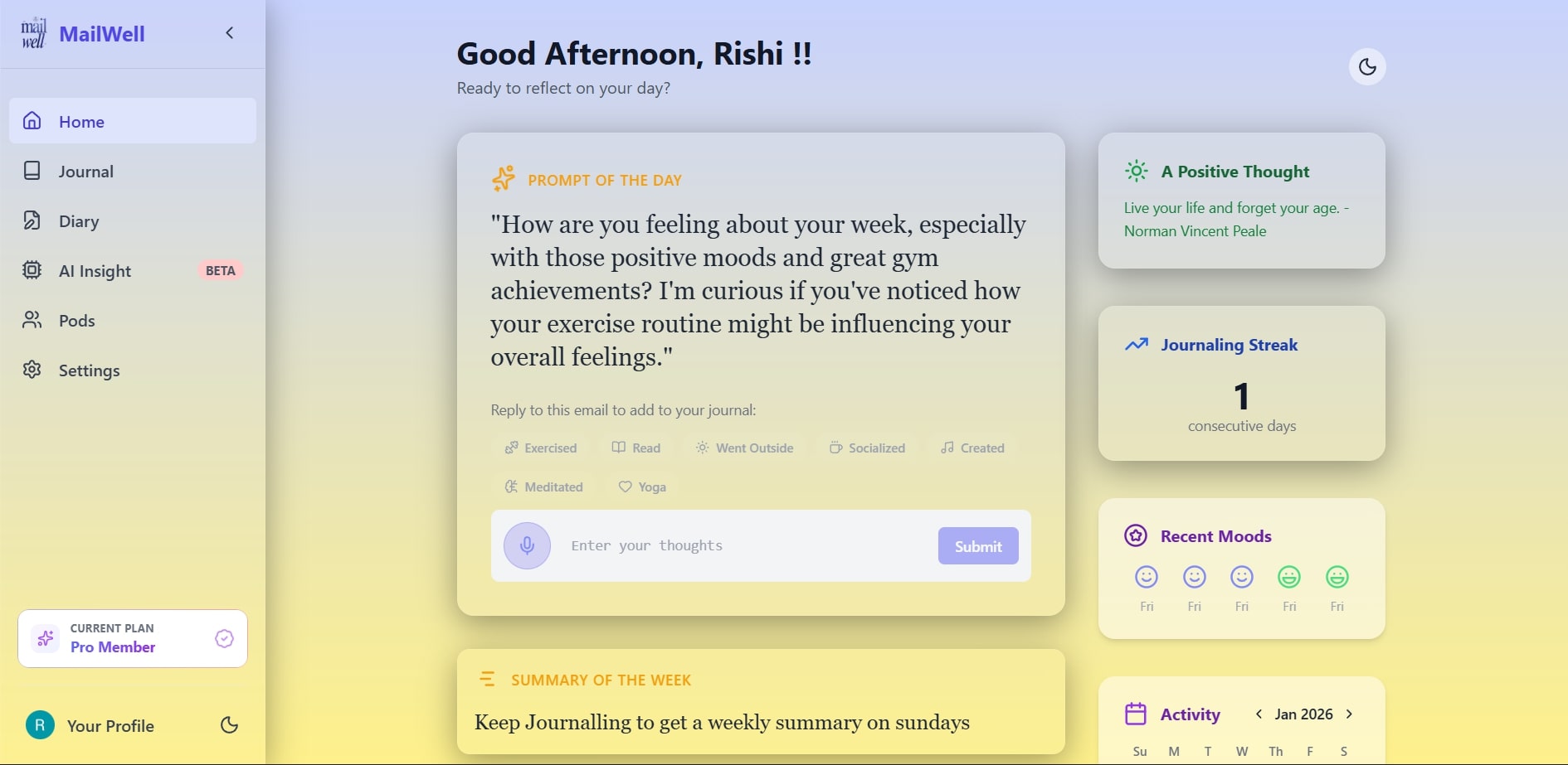 MailWell screenshot 1