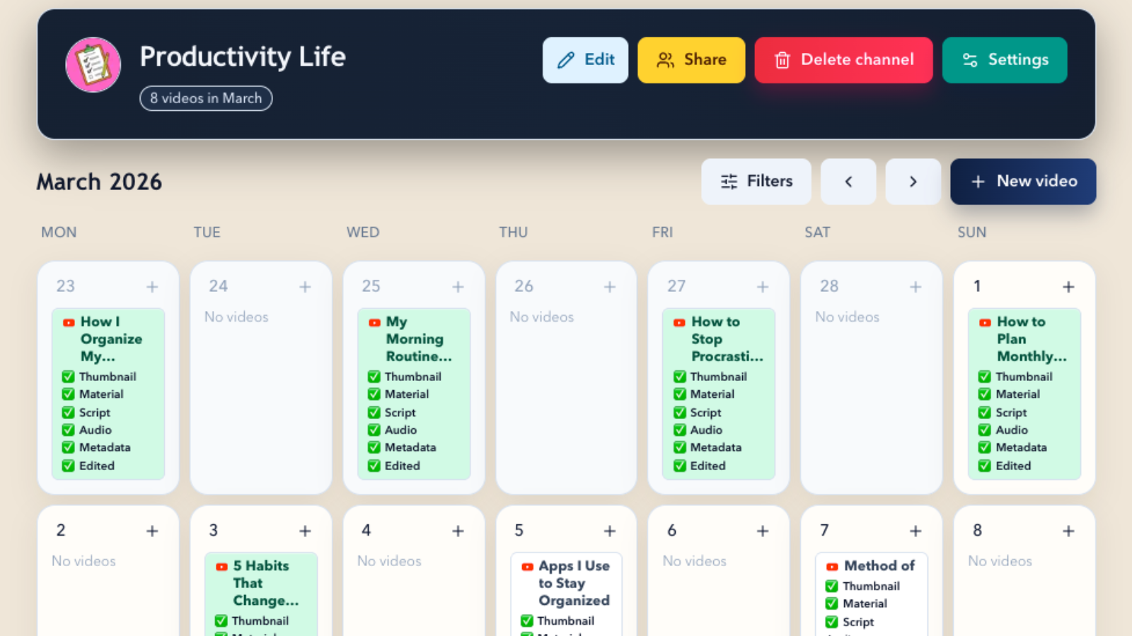 CreatorDesk screenshot 4