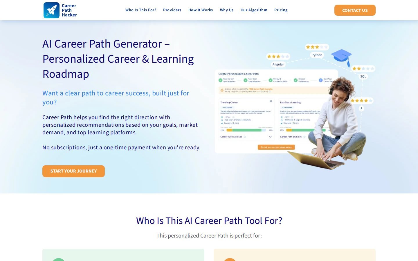 Career Path Hacker screenshot