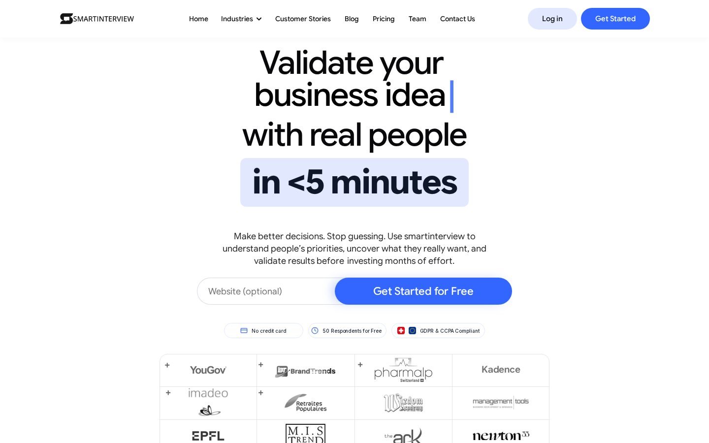SmartInterview screenshot