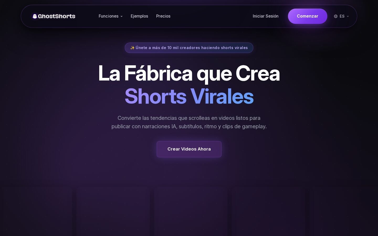 GhostShorts screenshot