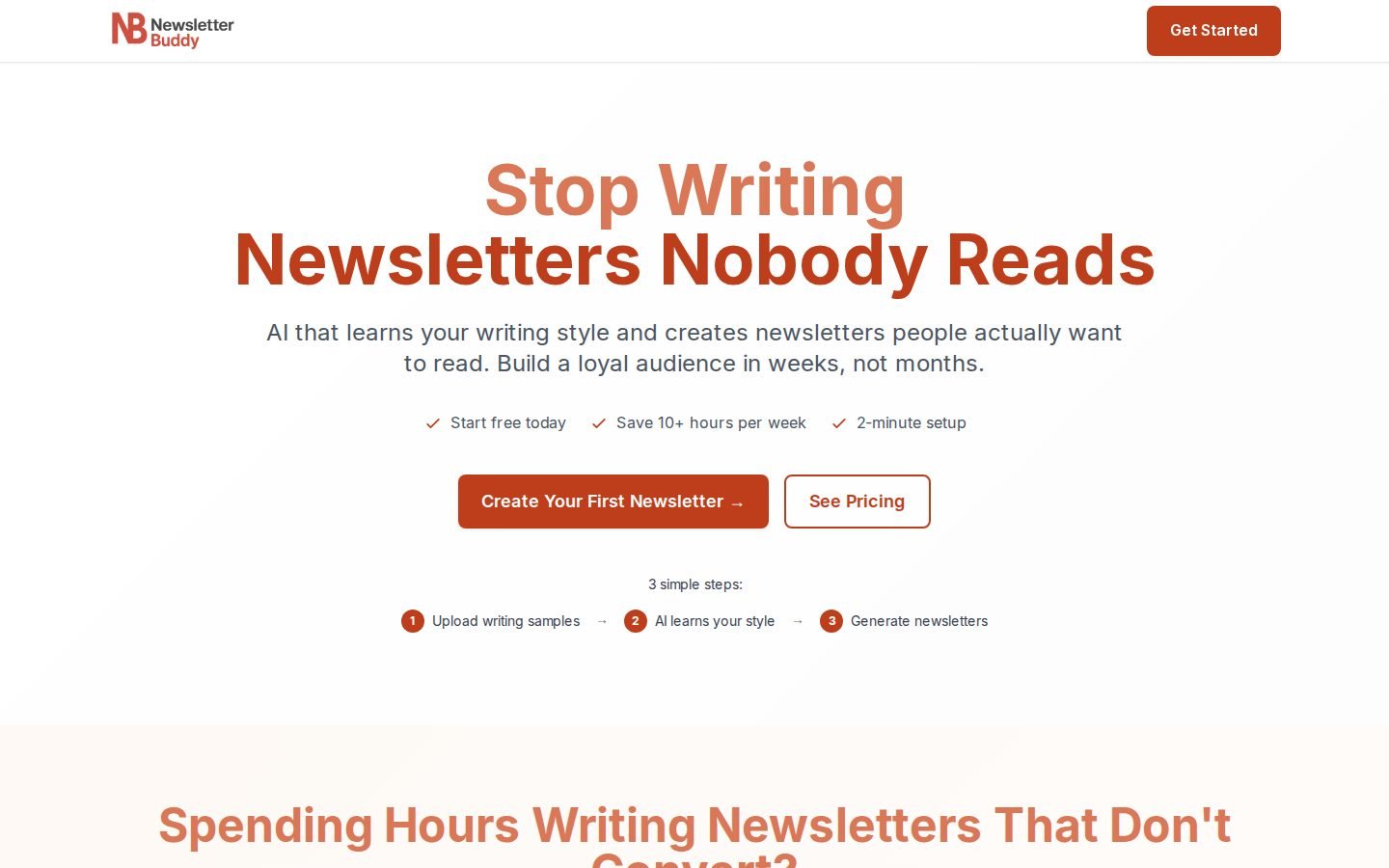 NewsletterBuddy screenshot