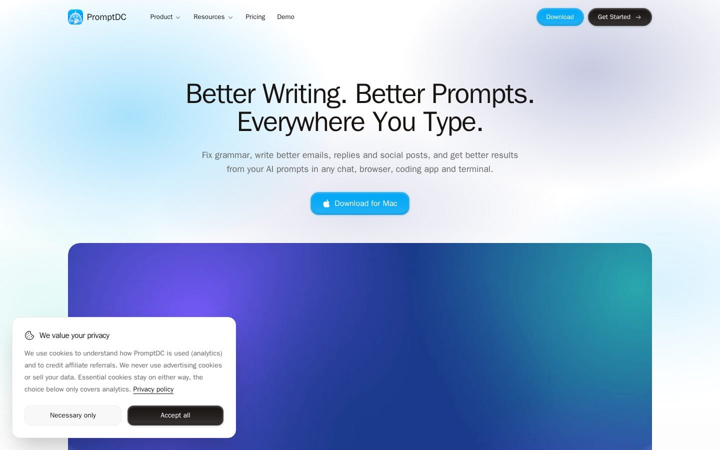 PromptDC screenshot
