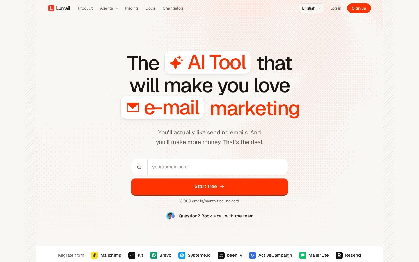 Lumail screenshot