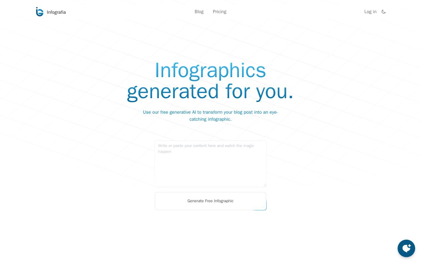Infografia.app screenshot