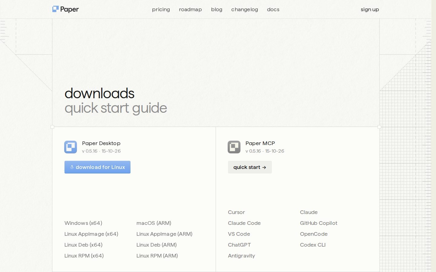 Paper screenshot