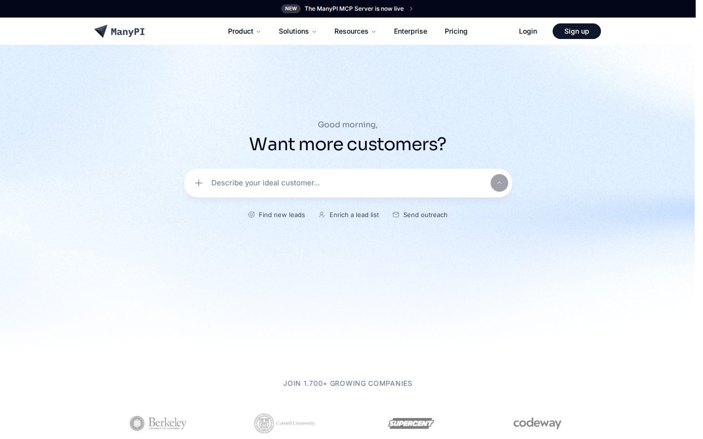 ManyPI screenshot