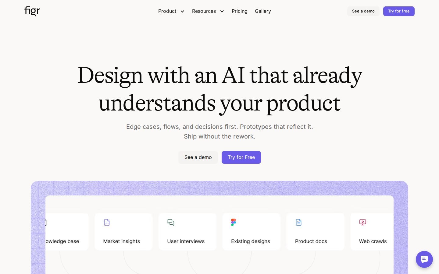 Figr AI screenshot
