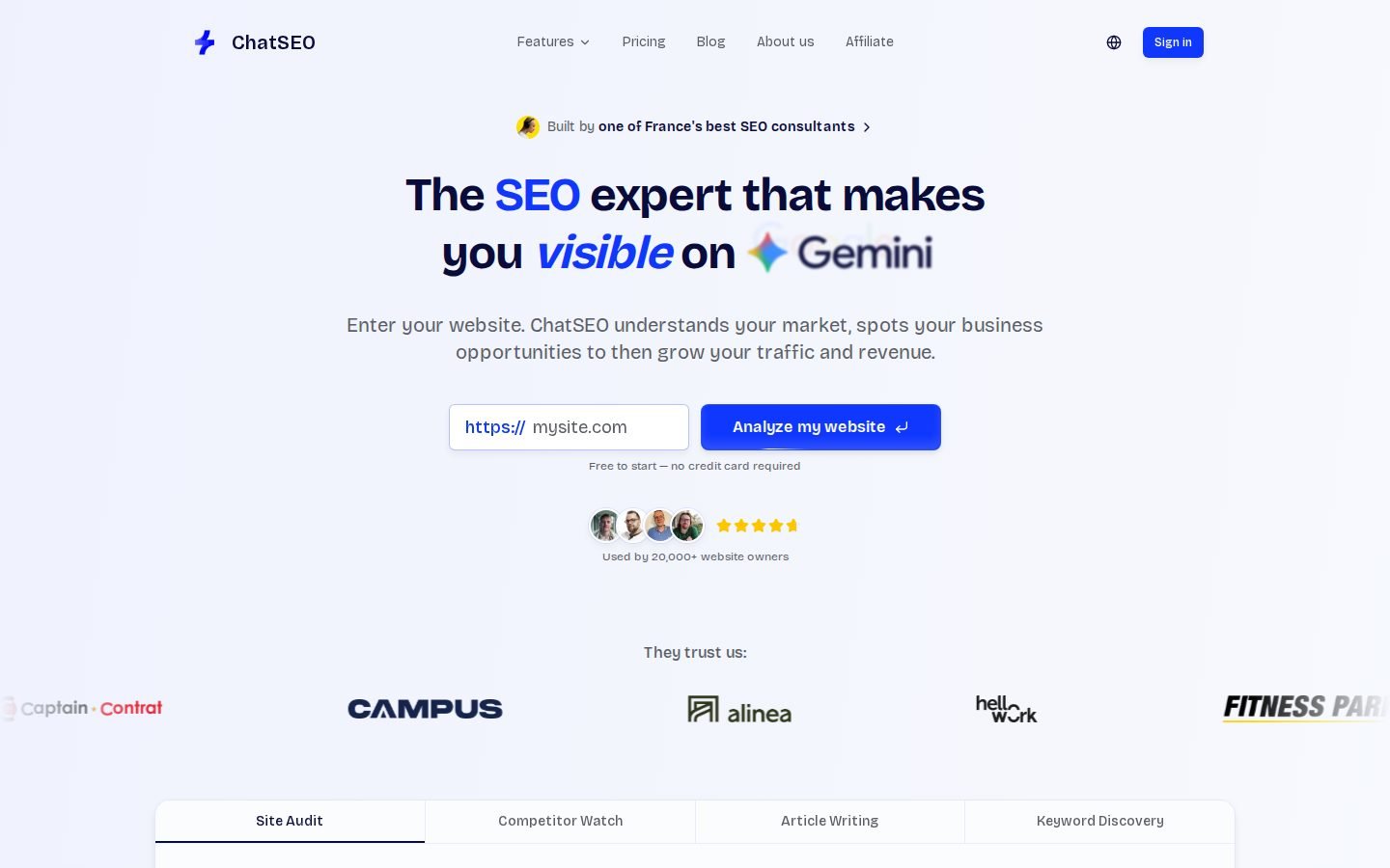 ChatSEO screenshot