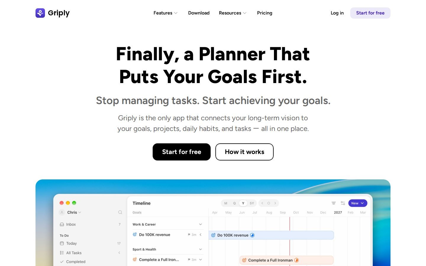Griply screenshot