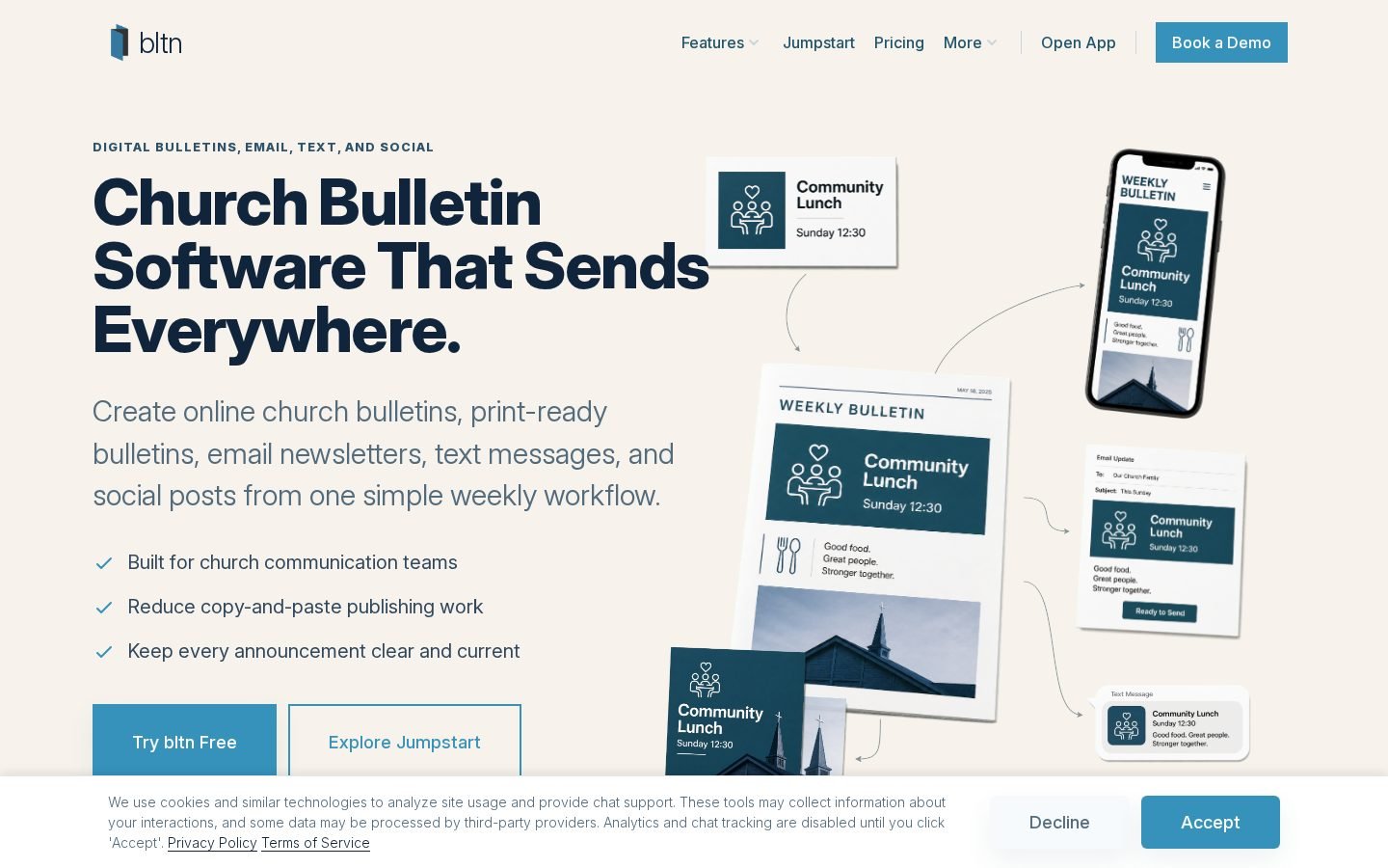bltn screenshot