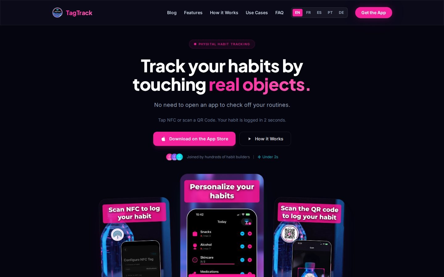 TagTrack screenshot