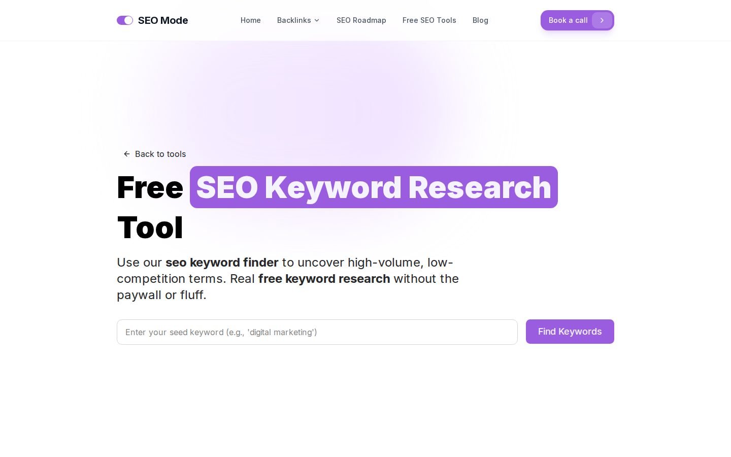 SEO Mode screenshot