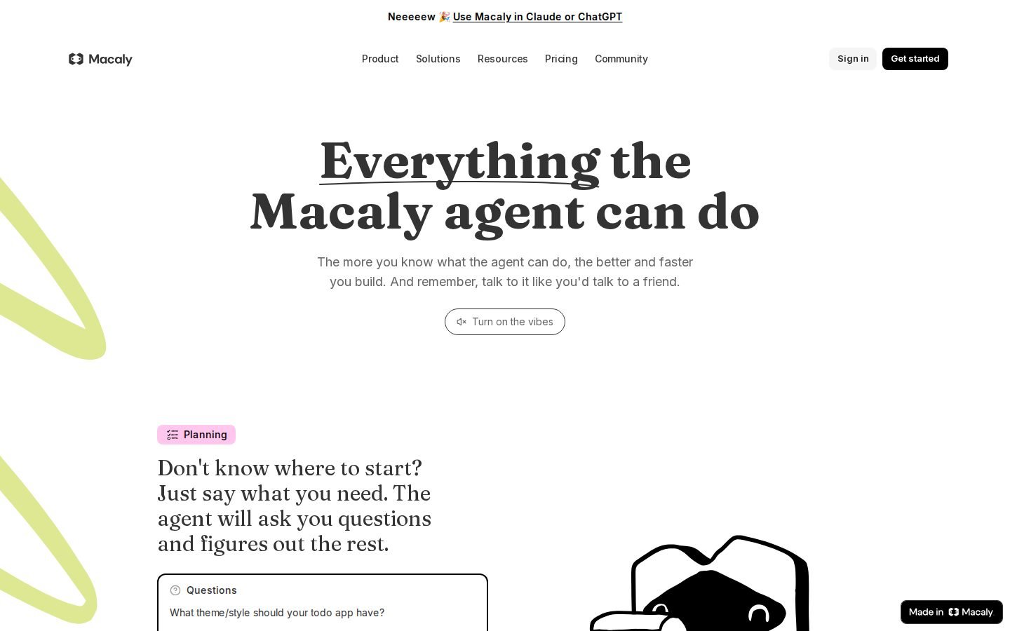Macaly screenshot