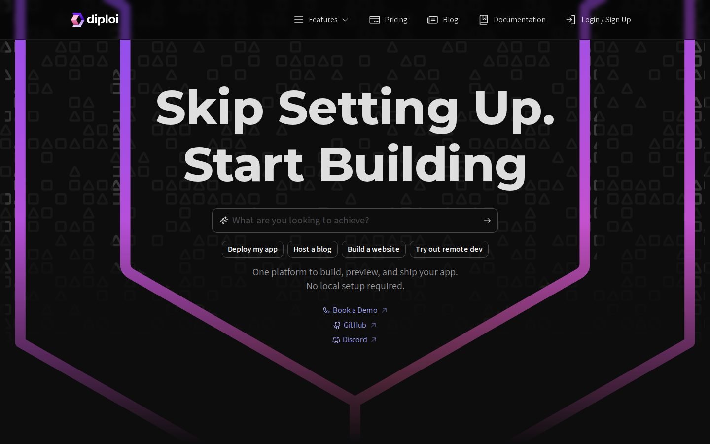 Diploi screenshot
