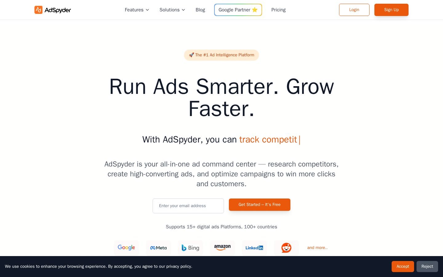 AdSpyder screenshot