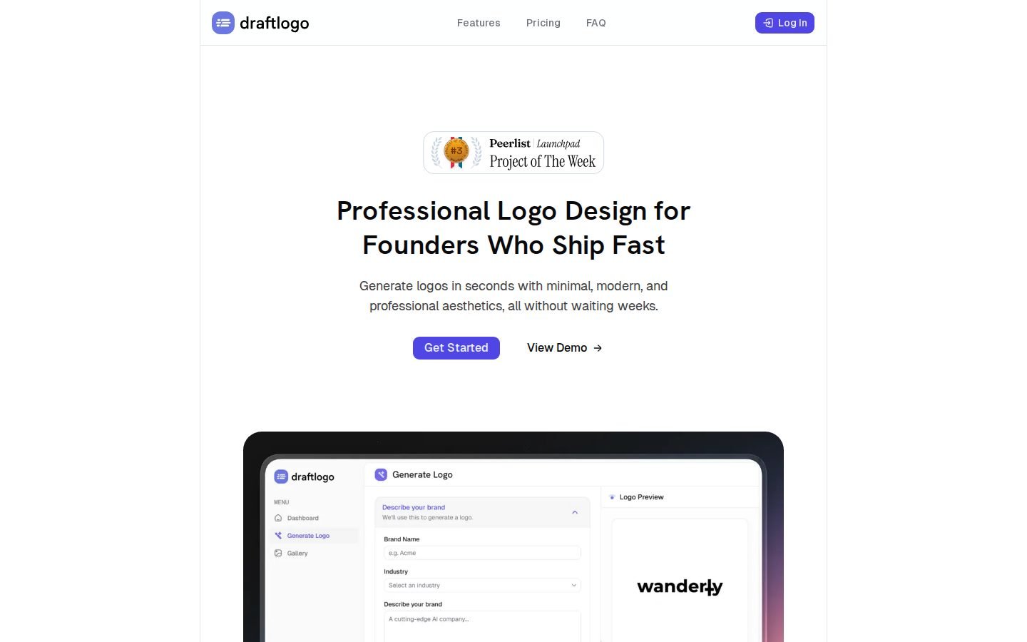 DraftLogo screenshot
