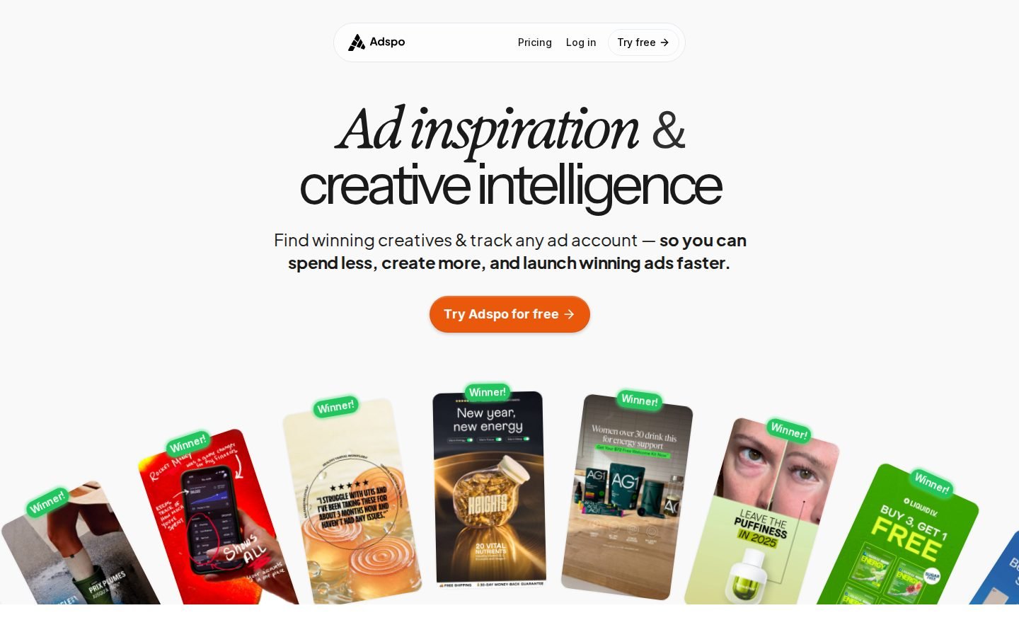 Adspo screenshot