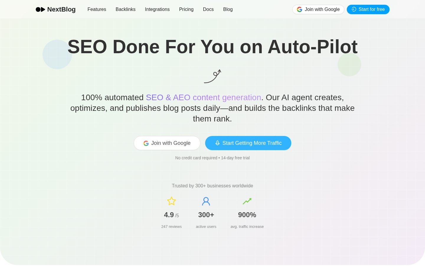 NextBlog screenshot