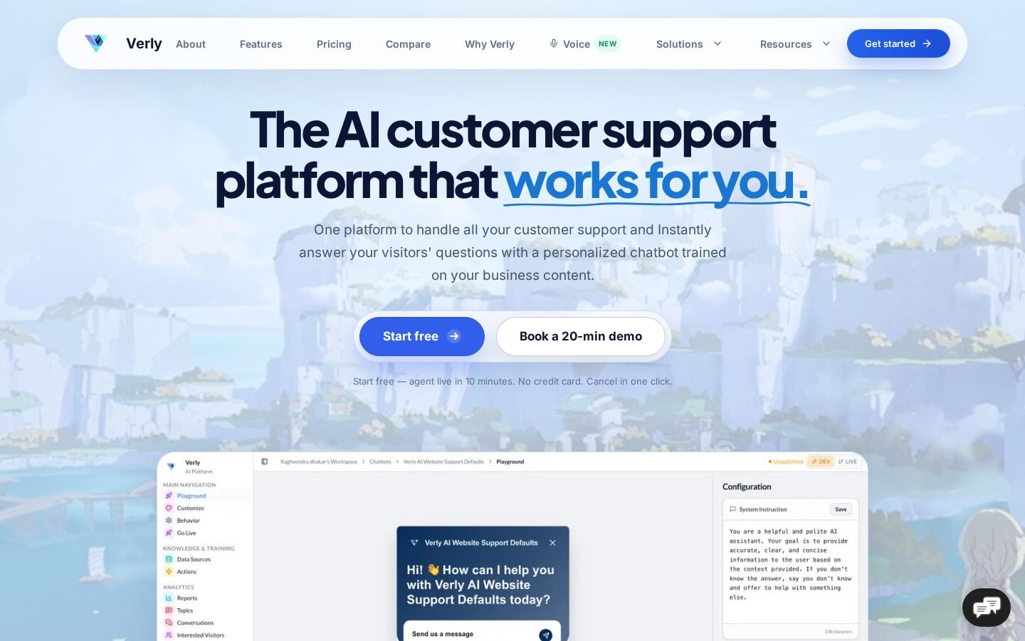 Verly screenshot