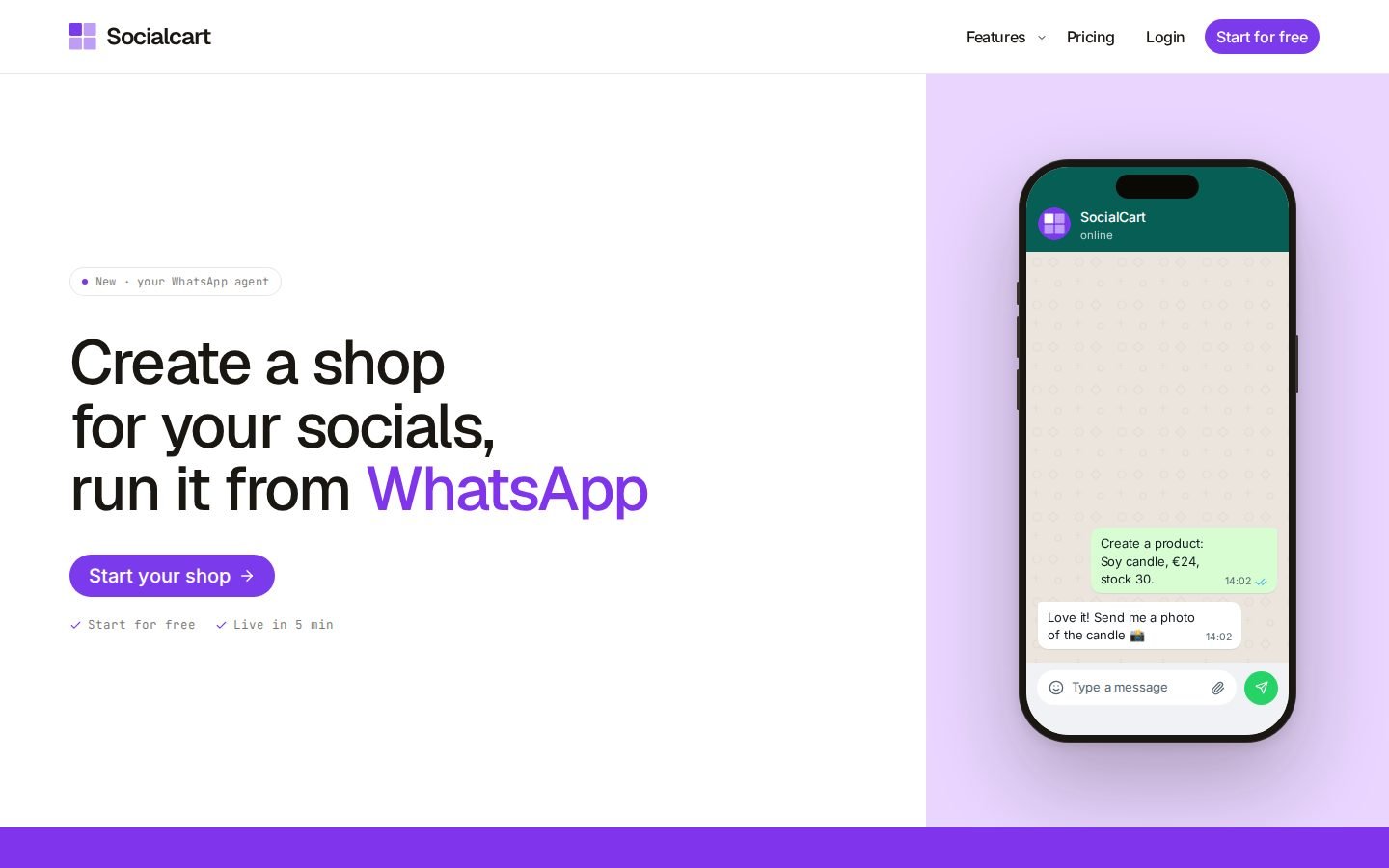 SocialCart screenshot