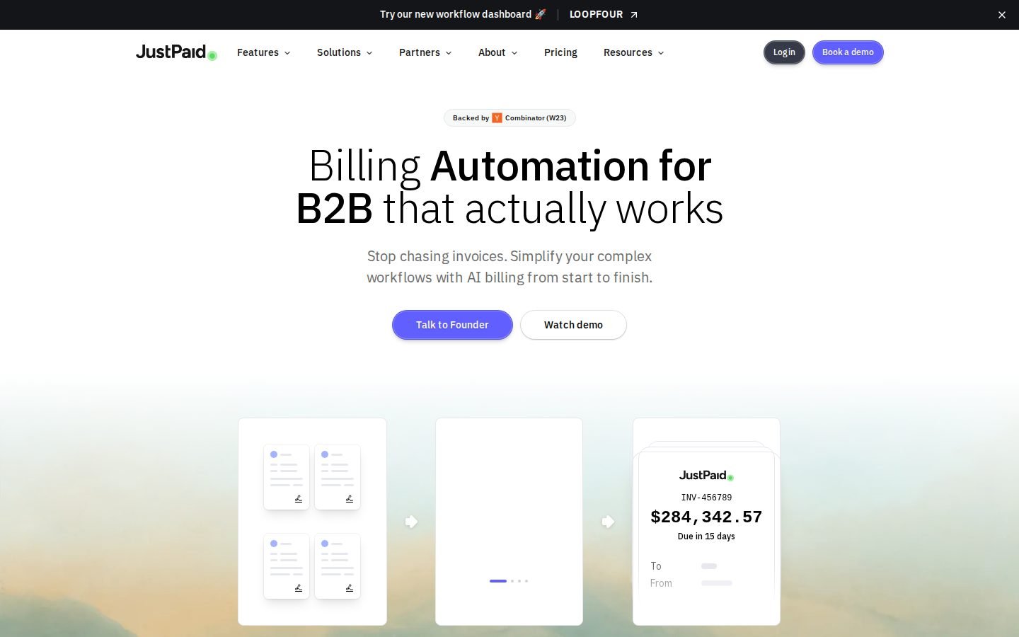 JustPaid screenshot