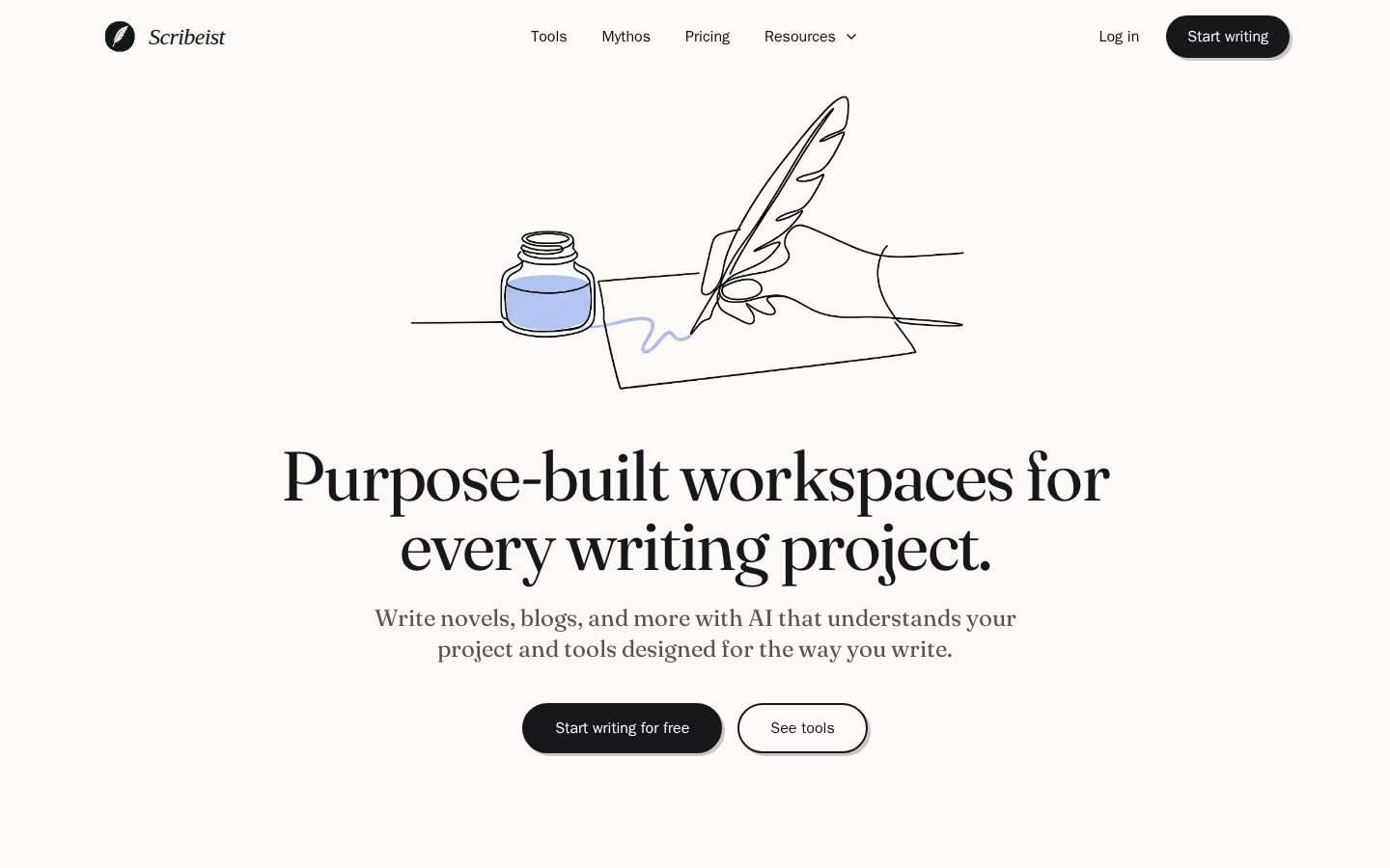 Scribeist screenshot