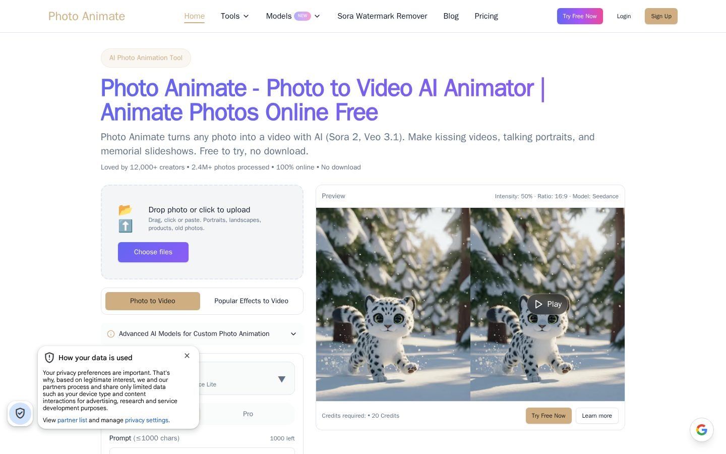 Photo Animate screenshot