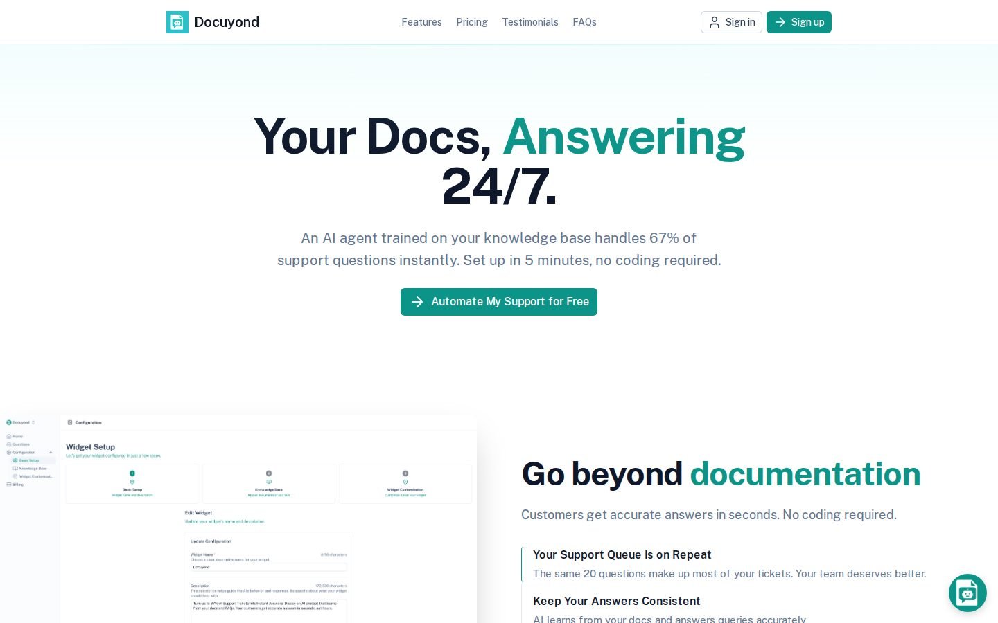 Docuyond screenshot