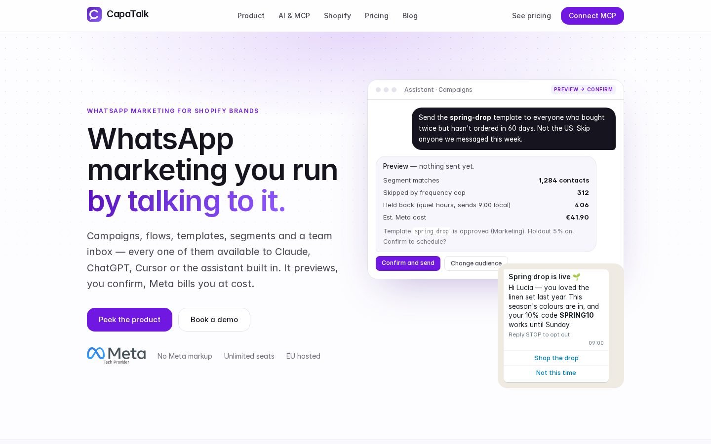 CapaTalk screenshot