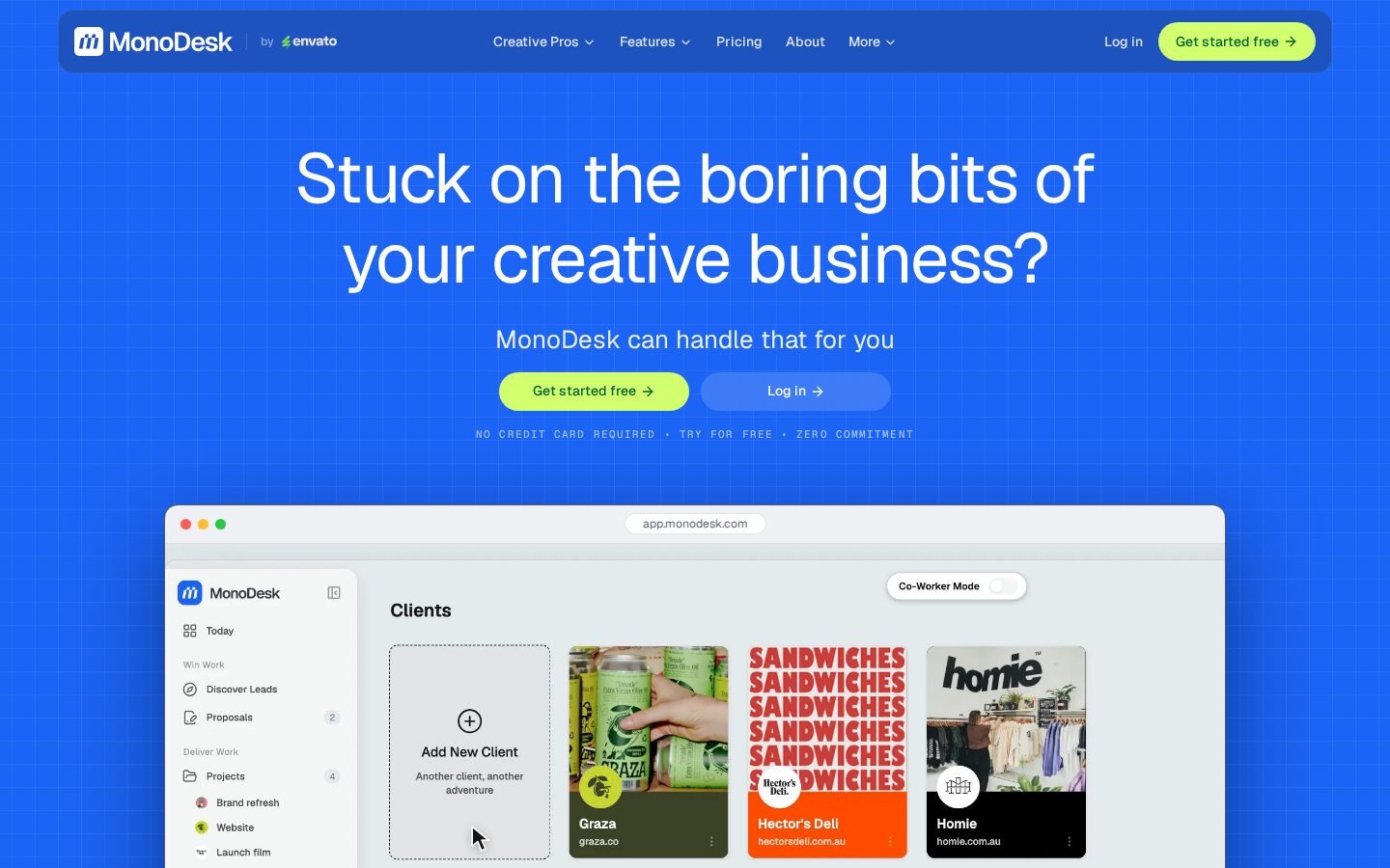 MonoDesk screenshot