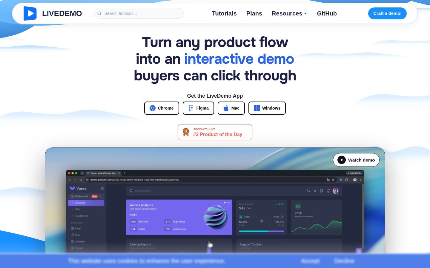 LiveDemo screenshot