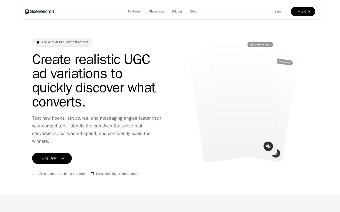 Scenescroll screenshot
