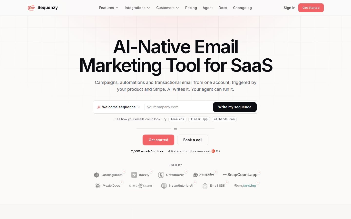 Sequenzy screenshot