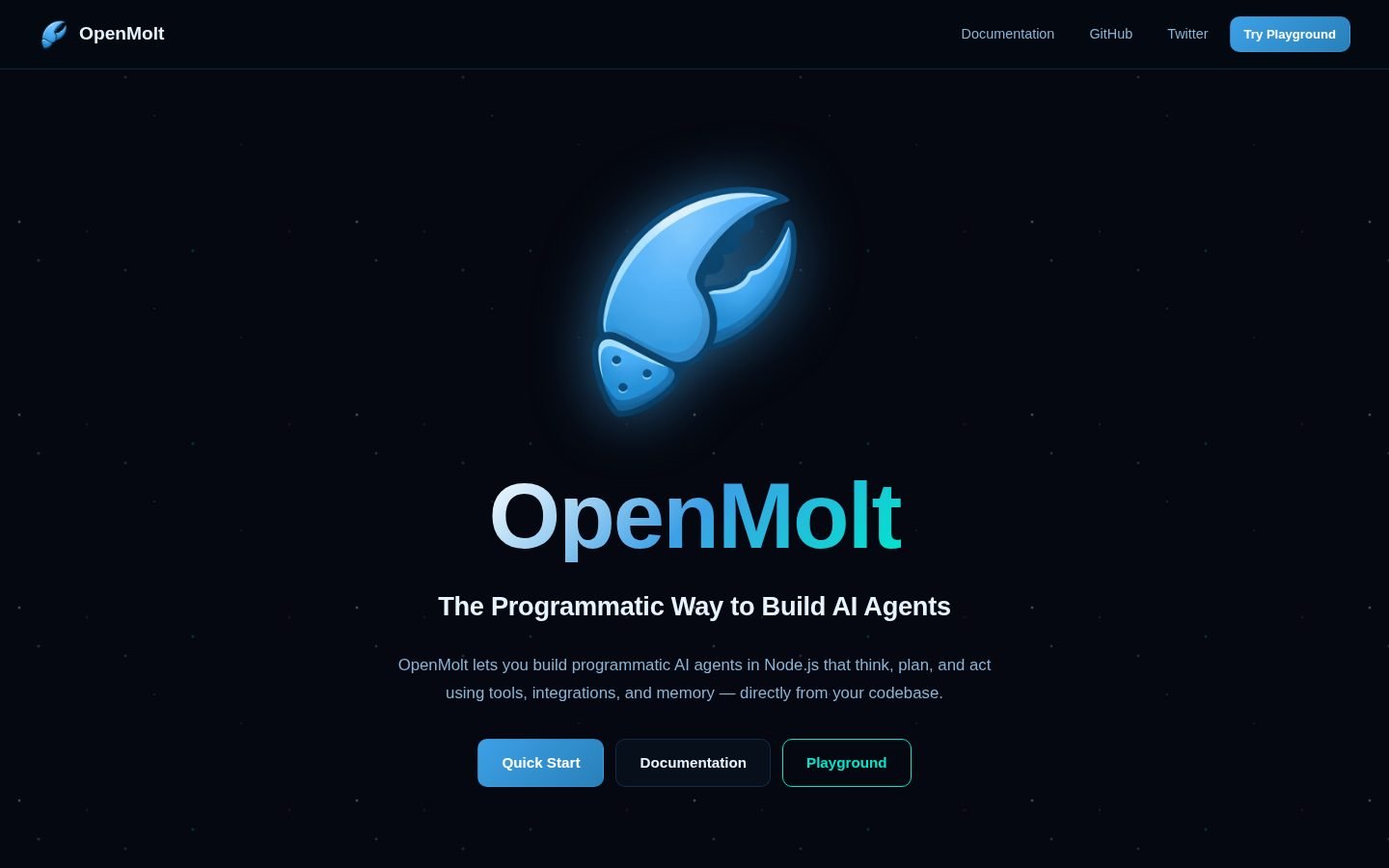 OpenMolt screenshot