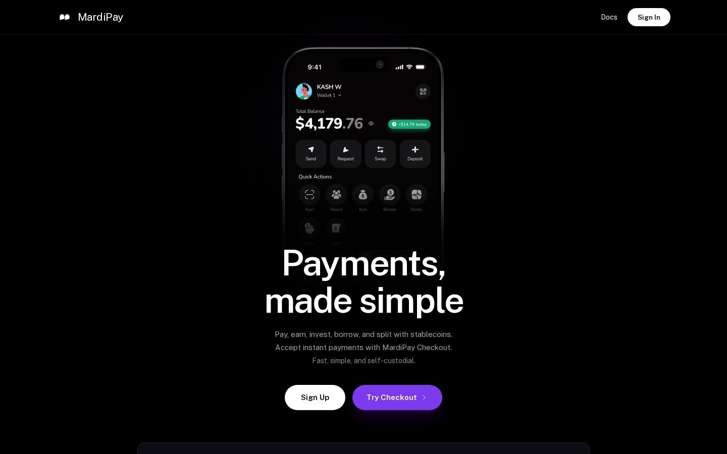 MardiPay screenshot