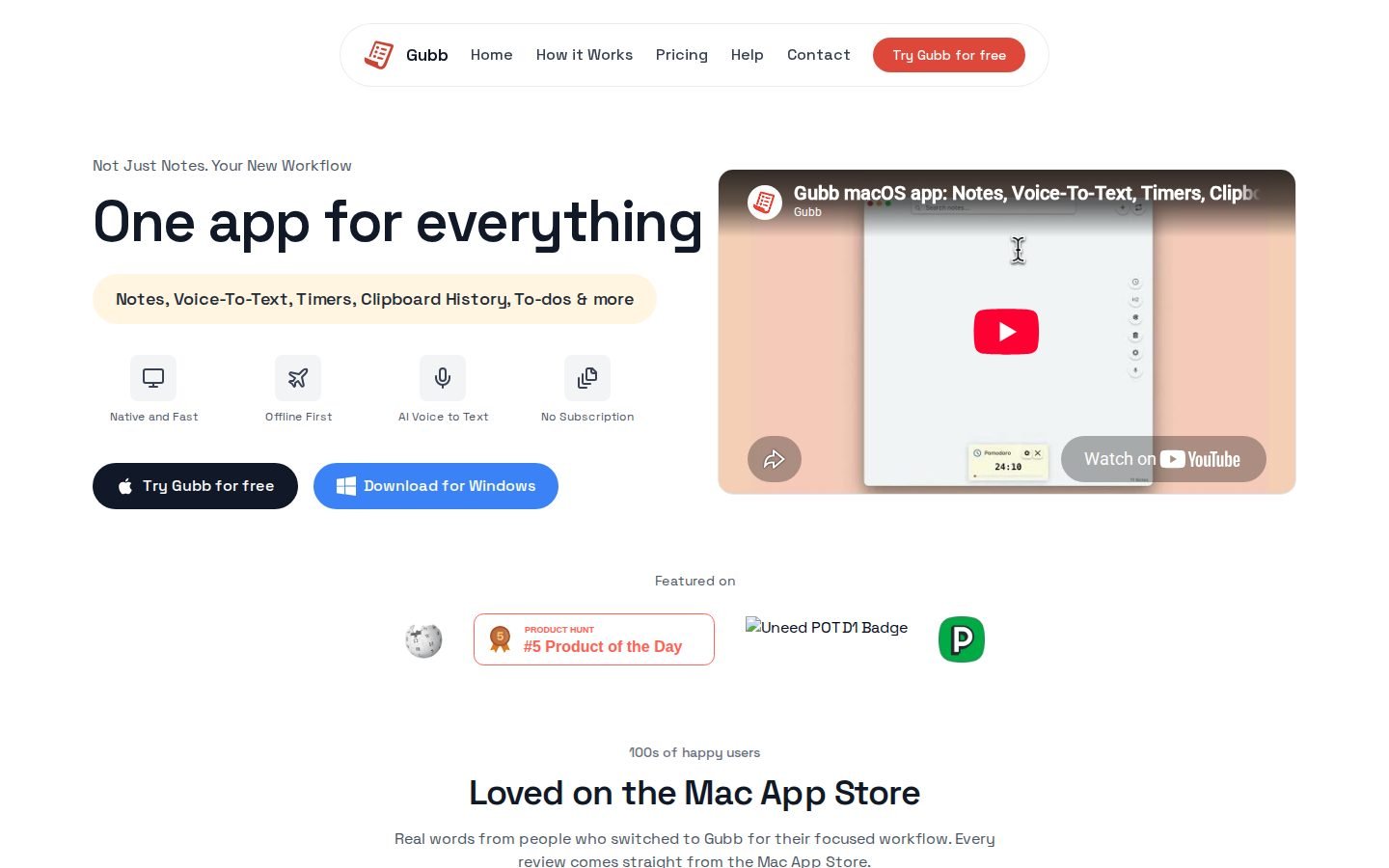 Gubb screenshot