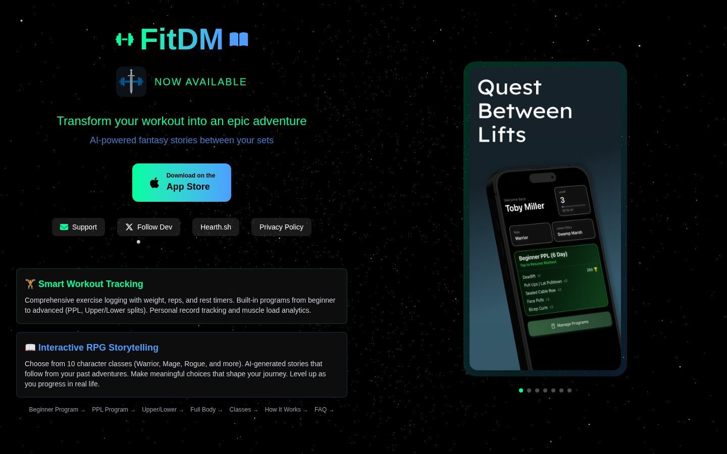 FitDM screenshot