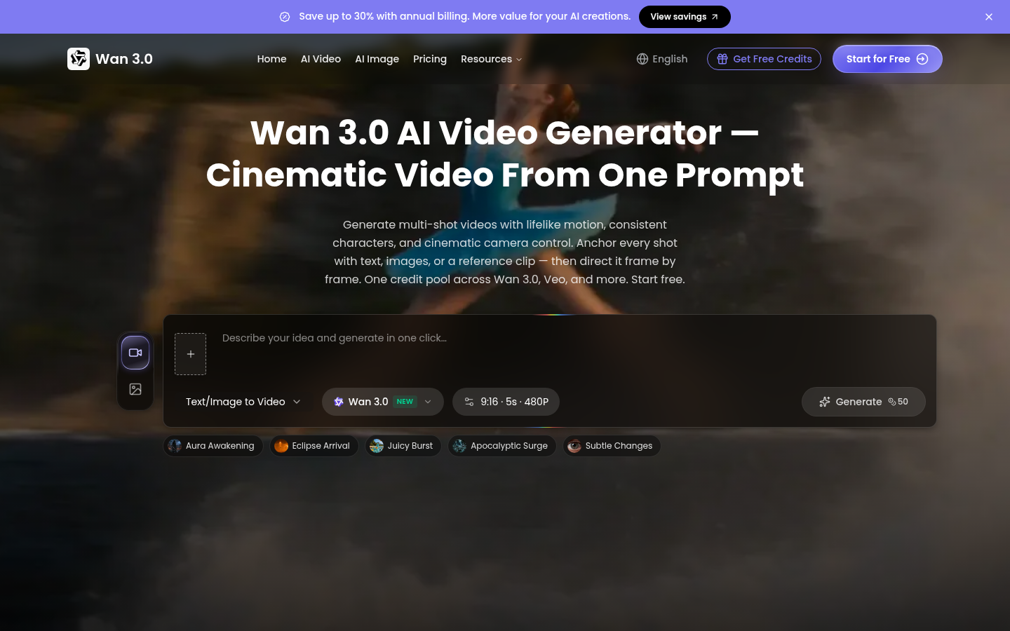 Wan 3.0 screenshot