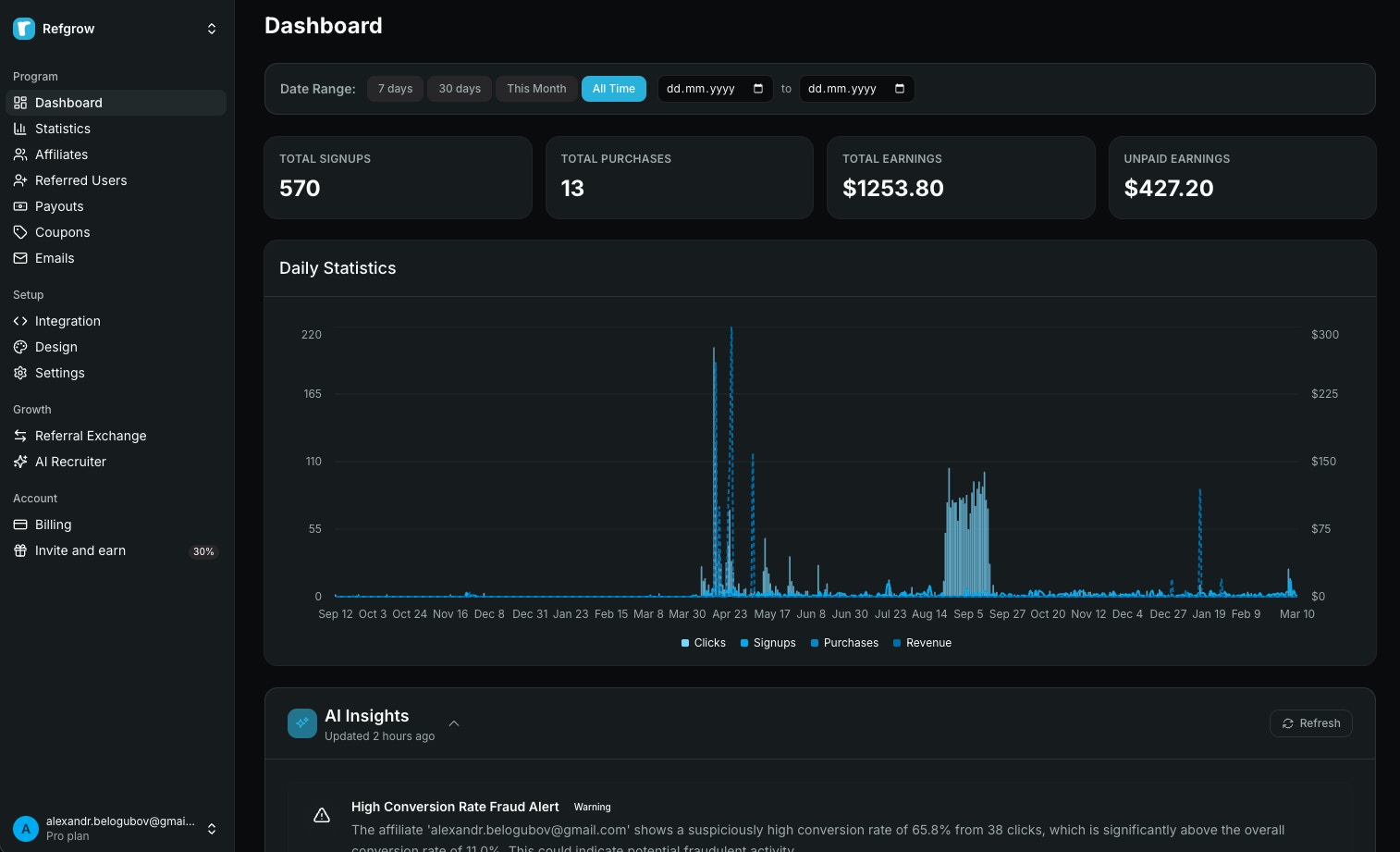 Refgrow 2.0 screenshot 4